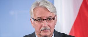 Polens Außenminister Witold Waszczykowski fällt mit einer seltsamen These zur Politik der Linken auf. 