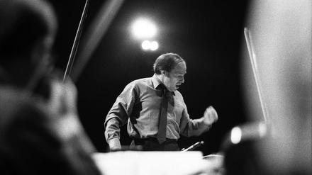 Pierre Boulez 1972 in Paris.