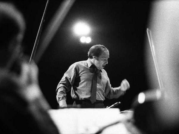 Pierre Boulez 1972 in Paris.