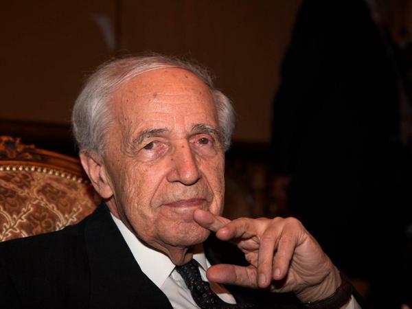 Pierre Boulez 2010 in Wien.