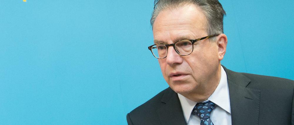 Der Vorstandschef der Bundesagentur für Arbeit und Leiter des Bundesamtes für Migration und Flüchtlinge (BAMF), Frank-Jürgen Weise. 
