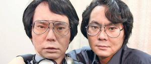 Intelligentes Double. Schon im Jahr 2006 hat der japanische Forscher Hiroshi Ishiguro (rechts) den „Geminoid“ präsentiert: den Prototypen eines Doppelgänger-Roboters, den er als sein technisches Ebenbild konstruiert hat. 