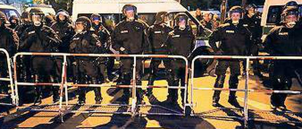 Neu aufgestellt. Die Polizei hat eine neue Führungsstruktur für Großeinsätze.