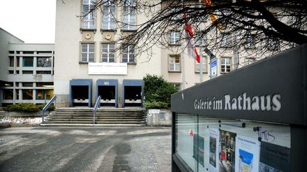 Rathaus Tempelhof. Jaroch ging hier immer zu Fuß ins Büro.