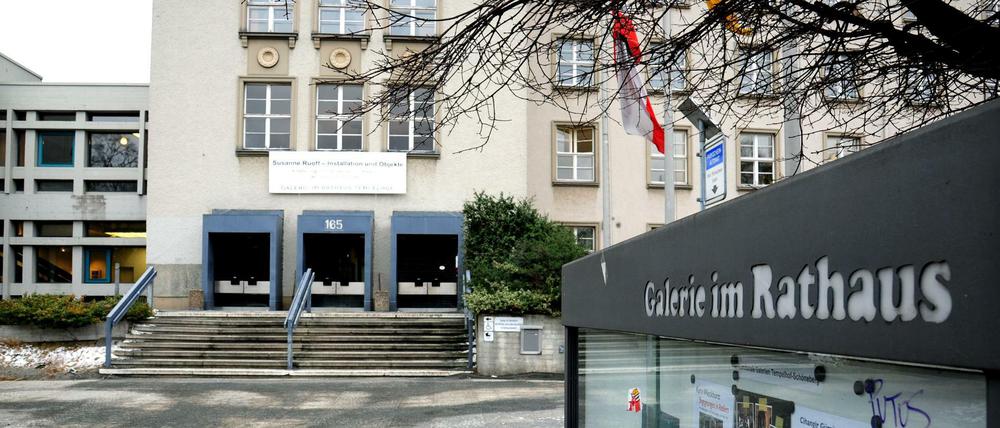 Rathaus Tempelhof. Jaroch ging hier immer zu Fuß ins Büro.