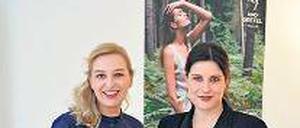 Christina Roth (links) und Stephanie Dettmann in ihrem Office in Mitte.