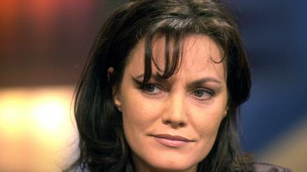 Maja Maranow, deutsche Schauspielerin ("Die Affäre Semmeling", "Ein starkes Team", "Der König von St. Pauli"), aufgenommen am 11.1.2002 in Hamburg. 