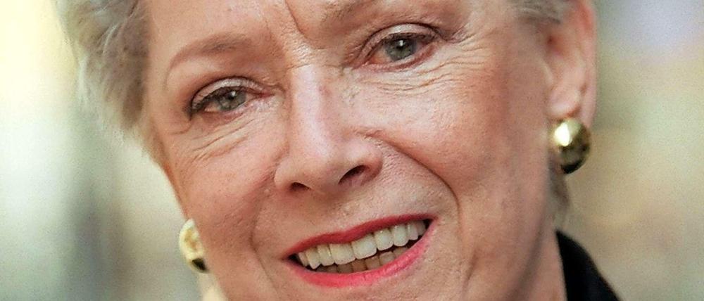 Die Schauspielerin Ruth Leuwerik.
