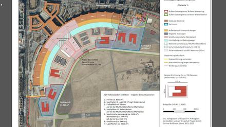 Das ist der Plan. Die Hallen sollen auf dem Vorfeld des Flughafens entstehen.