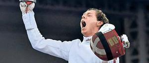 Bald Weltmeister? Von der Osten hat im Fechten noch viel vor. 