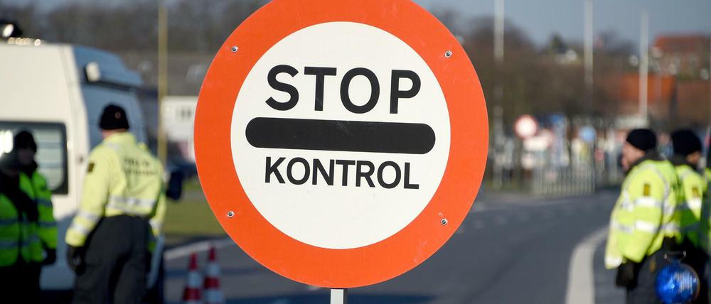 Seit dem 4. Januar wird an der deutsch-dänischen Grenze systematisch kontrolliert. 