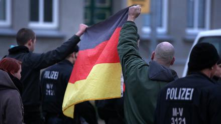 Rechte Straftaten nehmen immer mehr zu.