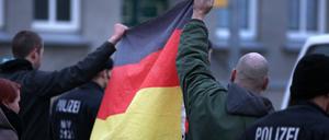 Rechte Straftaten nehmen immer mehr zu.
