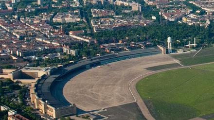 Das Tempelhofer Feld in Berlin.