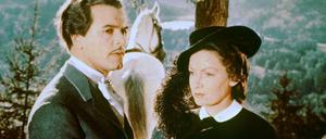 Majestätisch. Ruth Leuwerik als Kaiserin Elisabeth von Österreich mit O.W. Fischer in "Ludwig II."