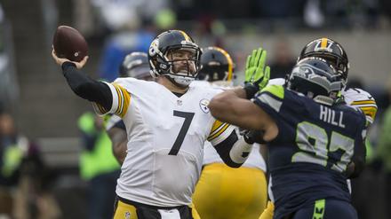 Ben Roethlisberger und sein Team die Pittsburgh Steelers gelten als Geheimfavorit.