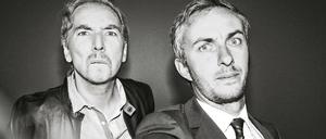 Olli Schulz (l.) und Jan Böhmermann starten am Sonntag mit ihrer Talkshow "Schulz &amp;Böhmermann" auf ZDfneo. 