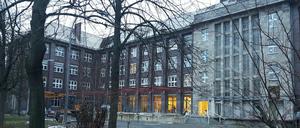 ehemalige Reichelt-Fleischfabrik in Marienfelde. Seit Januar 2016 Flüchtlingsunterkunft