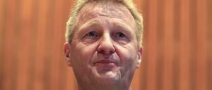 NRW- Innenminister Ralf Jäger beim Treffen des Innenausschusses in Düsseldorf 