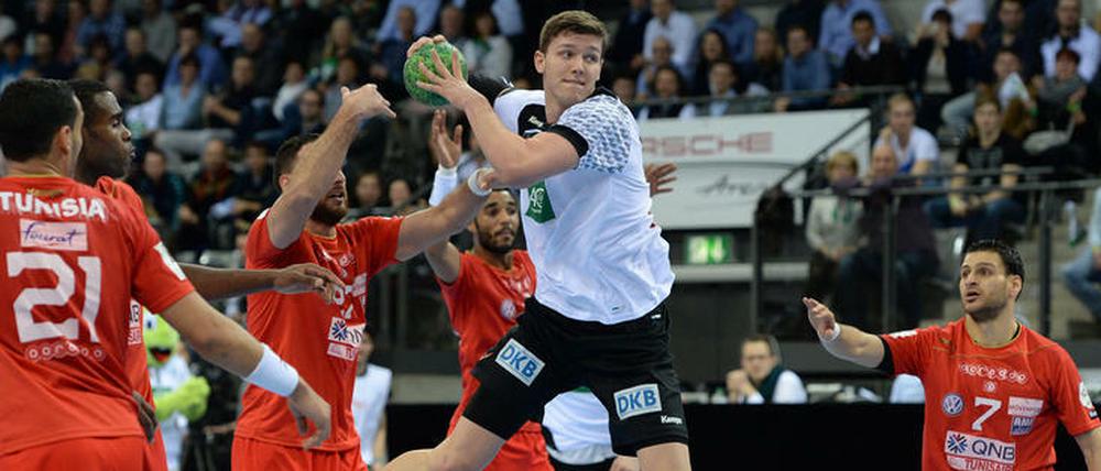 Christian Dissinger traf achtmal gegen Island.