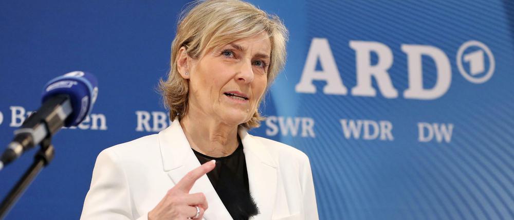MDR-Intendantin Karola Wille ist seit Jahresanfang die neue ARD-Vorsitzende. Sie will die Glaubwürdigkeit des Rundfunks stärken.