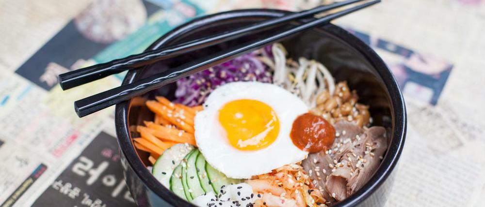 Bibimbab, klassisch.