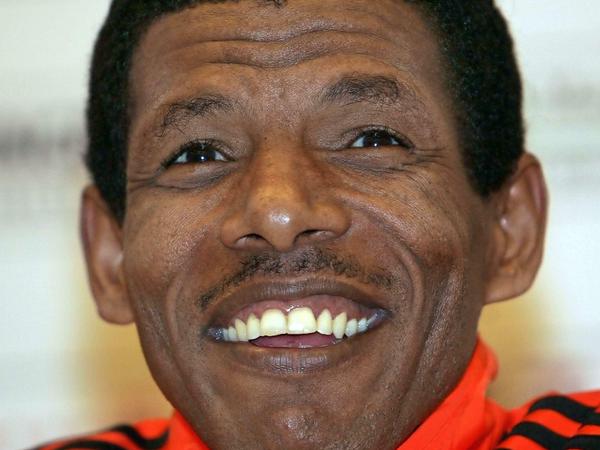 Spitzensportler aus Äthiopien: Haile Gebrselassie.