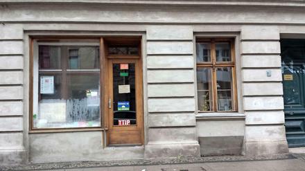 Der umstrittene Laden der GAL Spandau in der Jagowstraße.