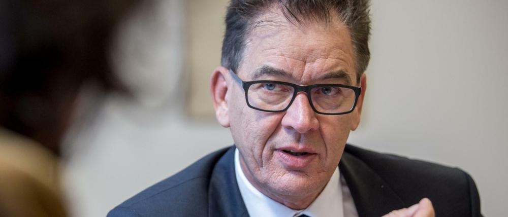 Bundesentwicklungsminister Gerd Müller (CSU). 