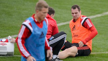 Außer Gefecht gesetzt. Bei HSV-Stürmer Pierre-Michel Lasogga ist eine alte Schulterverletzung wieder aufgebrochen. Wie lange Lasogga fehlen wird, ist noch nicht klar. 