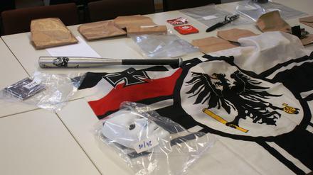 Das sichergestellte Beweismaterial.