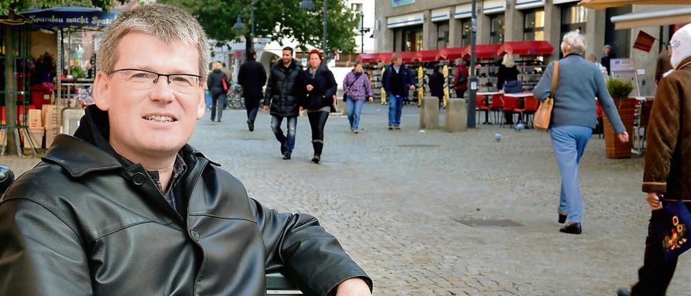 Bürgermeister in Berlin-Spandau: Helmut Kleebank (SPD), seit 2011 Rathauschef.