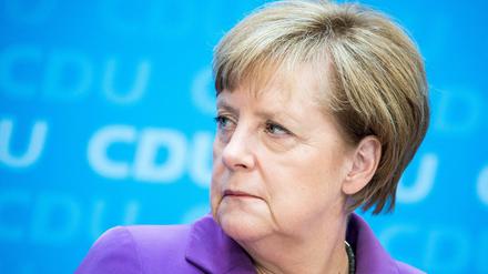 Angela Merkel. 