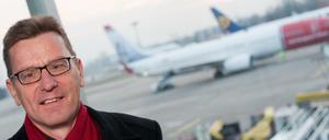 Drückt aufs Tempo. Der Vorsitzende der Geschäftsführung der Flughafen Berlin-Brandenburg Gesellschaft (FBB), Karsten Mühlenfeld.