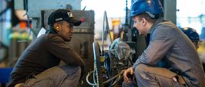 In der Firma Reuther STC GmbH in Fürstenwalde arbeitet ein Asylbewerber aus Somalia.