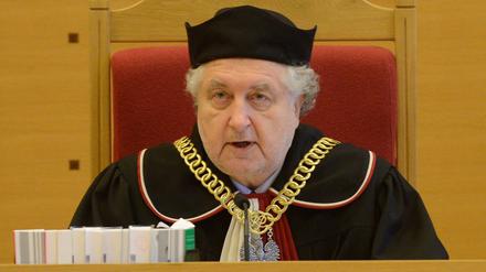 Andrzej Rzeplinski, Präsident des polnischen Verfassungsgerichts.