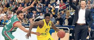 Lastenträger. Alba muss sich zurzeit auf Will Cherry verlassen. 