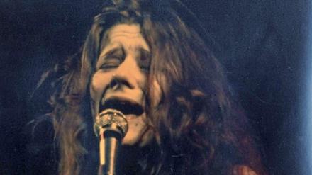 Die Sängerin Janis Joplin (1943-1970).