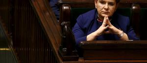 Unter Beobachtung: Polens Premierministerin Beata Szydlo