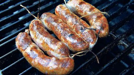 Bratwurst aus Eigenproduktion