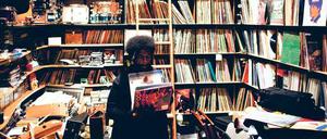 Der amerikanische Musiker Ahmir "Questlove" Thompson porträtiert für den "Dust &amp; Groove"-Bildband von Eilon Paz.