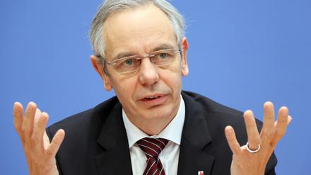Der Vorsitzende der Industriegewerkschaft Bergbau, Chemie und Energie (IG BCE), Michael Vassiliadis. 
