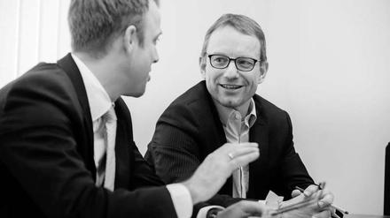 Sebastian Muschter (rechts). 
