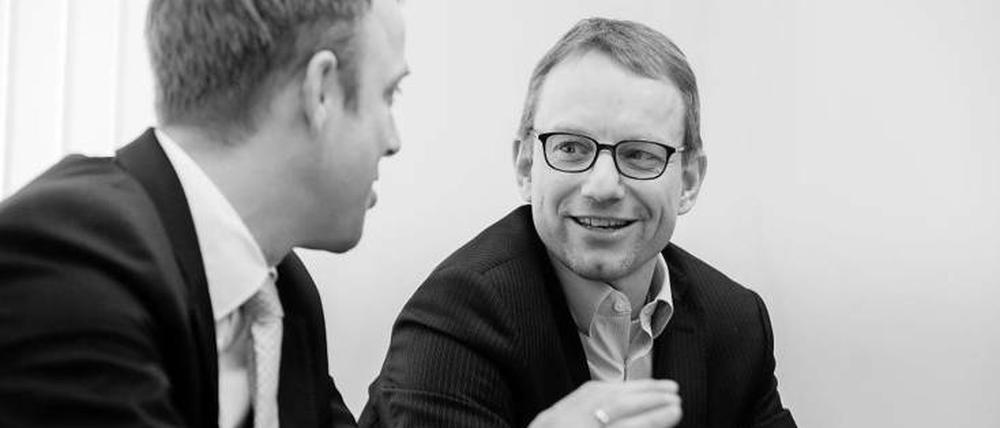 Sebastian Muschter (rechts).