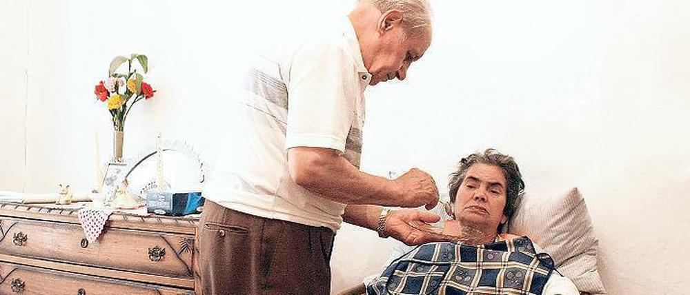 80 Prozent aller privat Pflegenden fühlen sich überfordert.