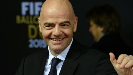 Fifa-Präsidentschaftskandidat Gianni Infantino freut sich über jede Unterstützung. 