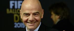 Fifa-Präsidentschaftskandidat Gianni Infantino freut sich über jede Unterstützung.