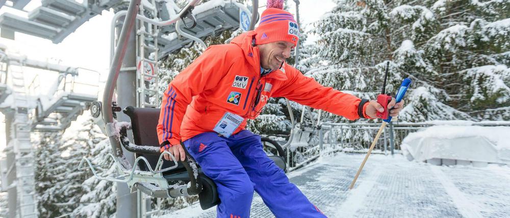 Alexander Stöckl konnte sich über den WM-Sieg der norwegischen Mannschaft freuen. 