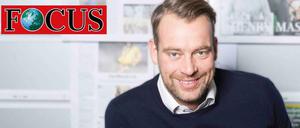 Robert Schneider, 39, übernimmt im März die Chefredaktion des "Focus", zuvor hat er die "Super Illu" geführt. 