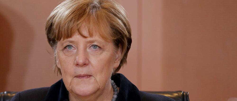 Bundeskanzlerin Angela Merkel (CDU) 
